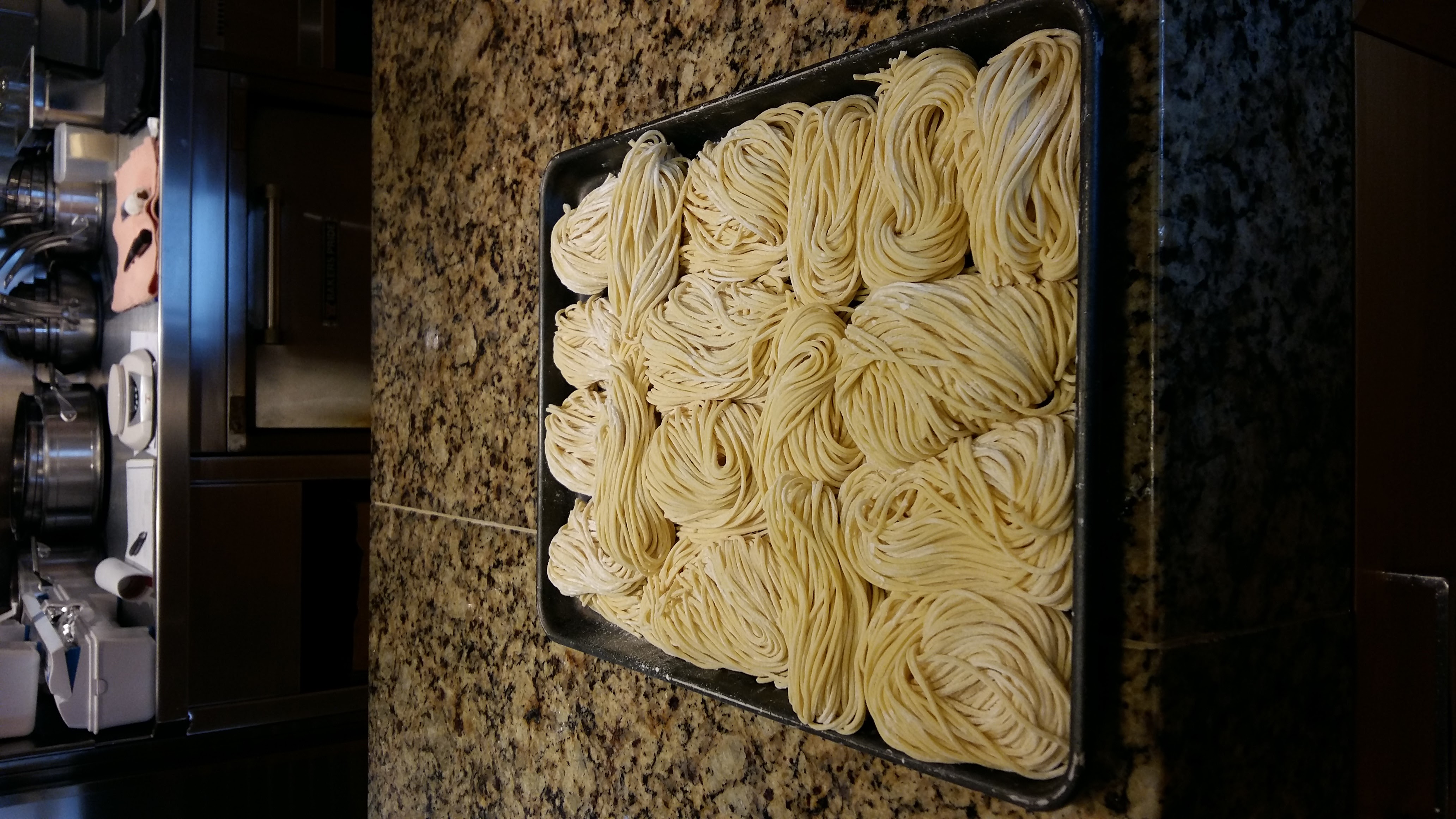 Tokyo-style ramen noodles